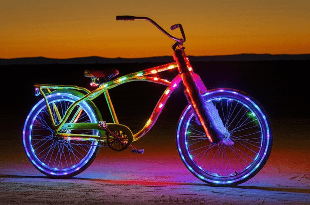 LED Art Bike