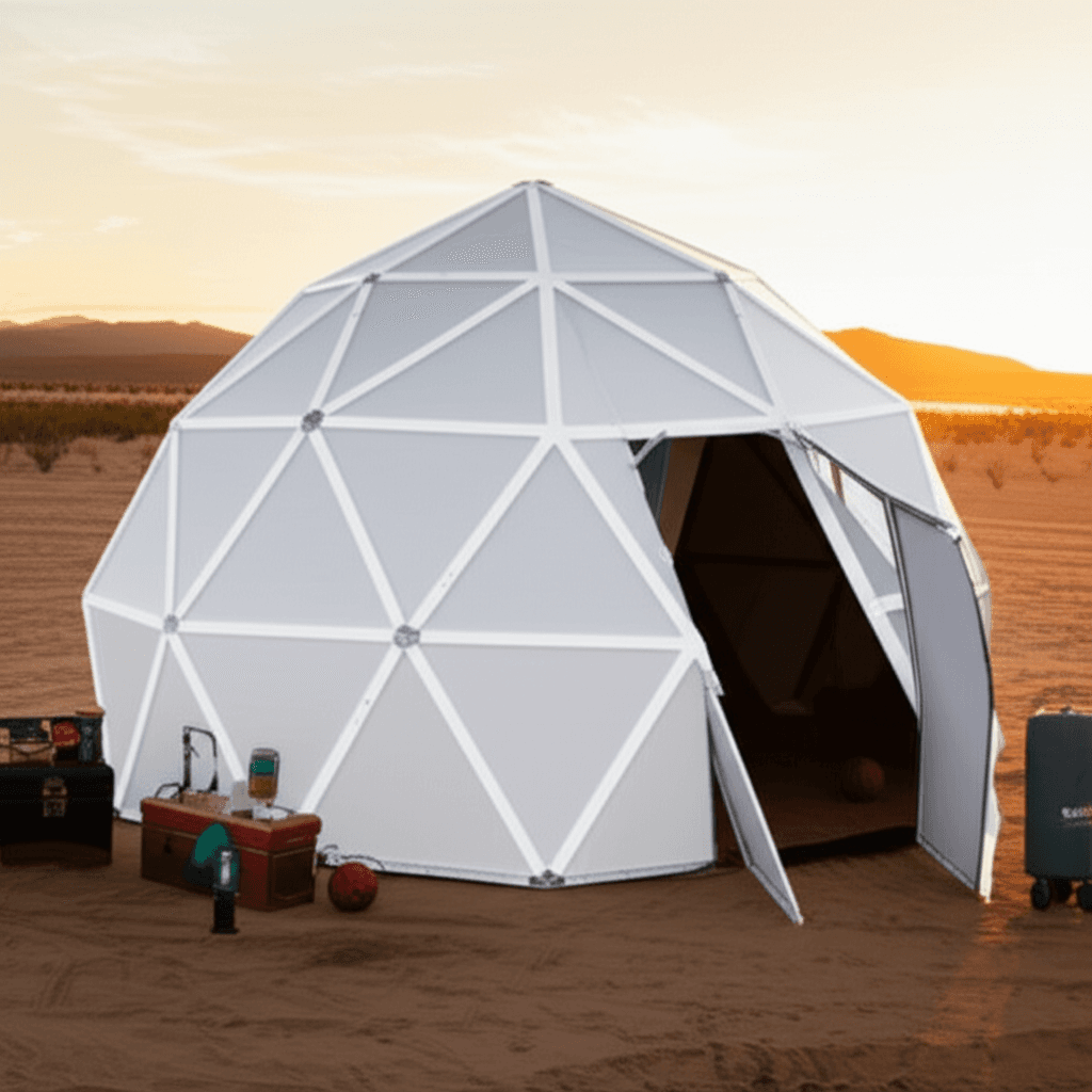 Insulated two-person shelter