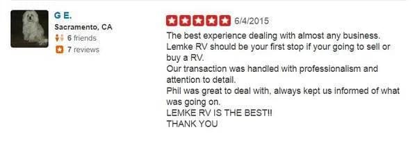 Let Us Sell Your RV With Our No Cost Consignment Program - LEMKE RV 17