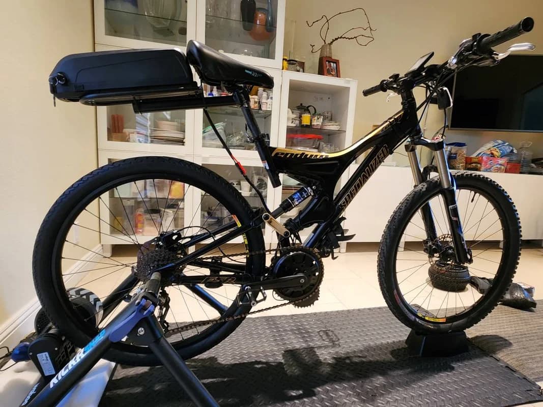 Specialized Enduro Electric Mountain Bike with 58V 1kw Bafang Mid Driv 4