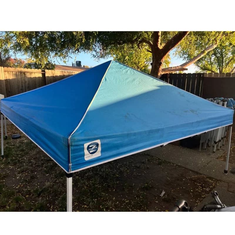 Blue 10X10 FT Shade Structure Canopy