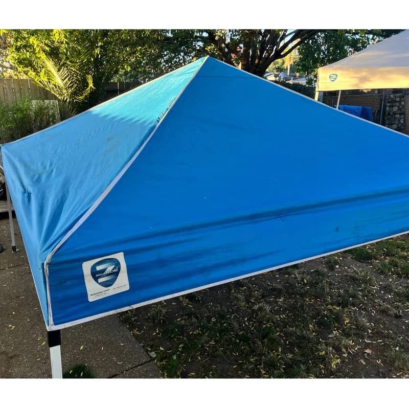 Blue 10X10 FT Shade Structure Canopy 9