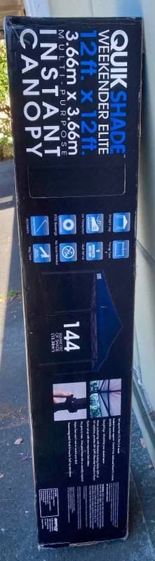 Pop Up Shade Structure Canopy 12 X 12 New 11