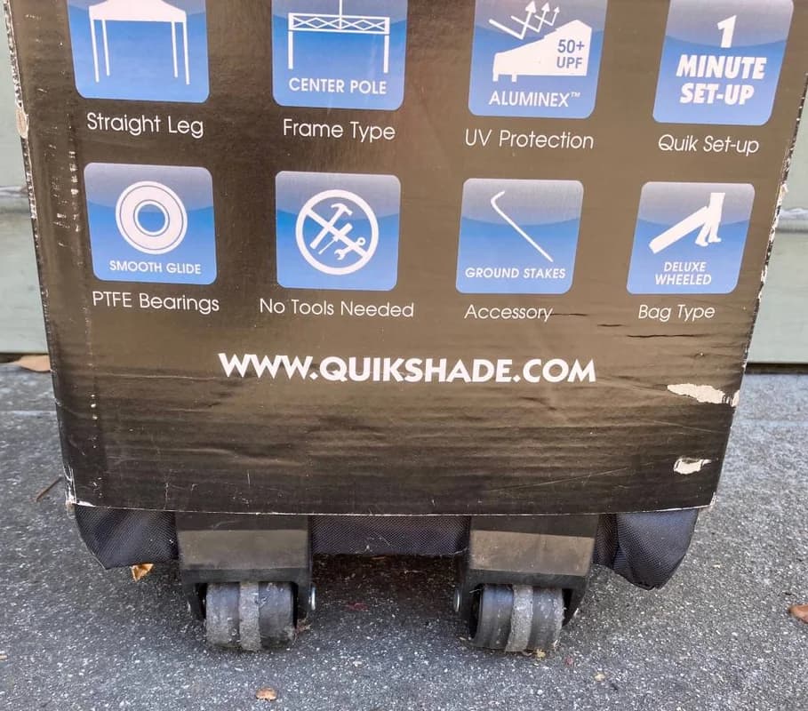 Pop Up Shade Structure Canopy 12 X 12 New 13