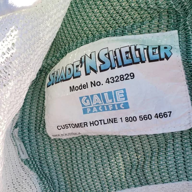 Coolaroo Shade’N Shelter Outdoor Sun Shade Tent Breatheable 11’ x 11’ 2