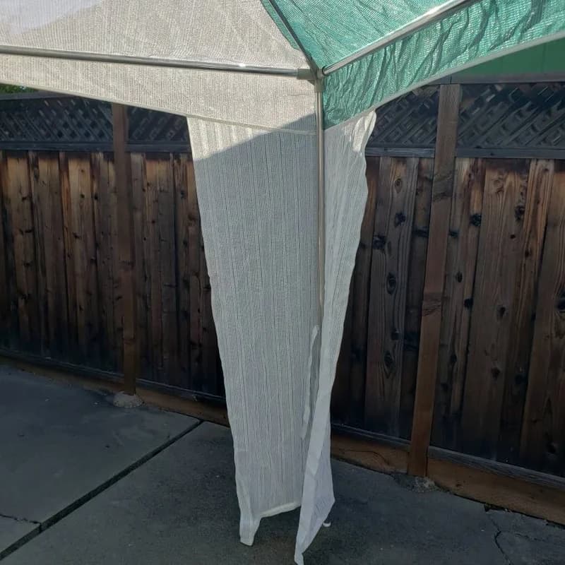 Coolaroo Shade’N Shelter Outdoor Sun Shade Tent Breatheable 11’ x 11’ 4