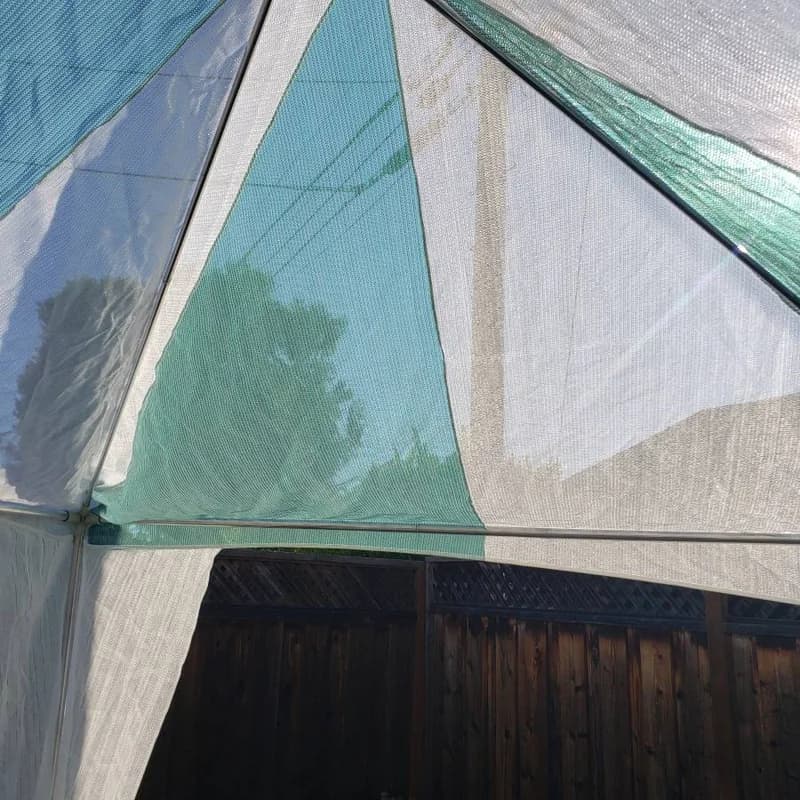 Coolaroo Shade’N Shelter Outdoor Sun Shade Tent Breatheable 11’ x 11’ 7