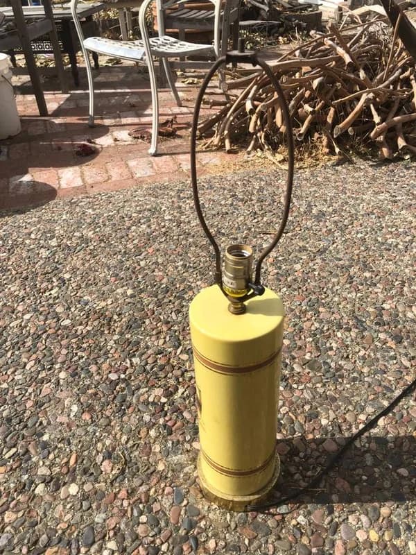 2 Table Lamps- Solid Brass Geodesic Dome Lamp $35 and Ceramic Lamp $10 9