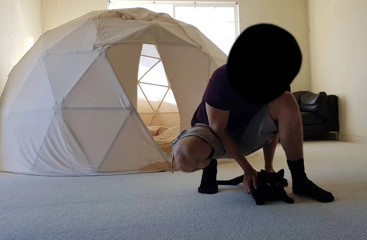 Indoor Geodesic Dome / Meditation Dome / Relaxation Pod