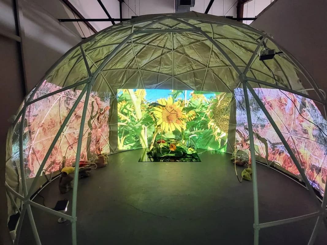 Geodesic Dome - Gardenigloo V2 – $800 (Emeryville) 5