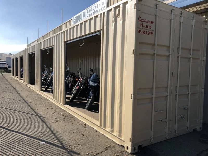 Custom modifications and transportation for containers or container 10