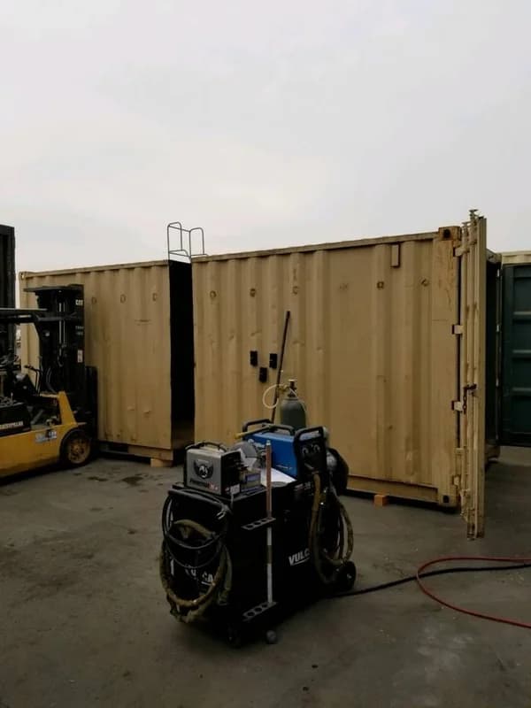 Custom modifications and transportation for containers or container 17