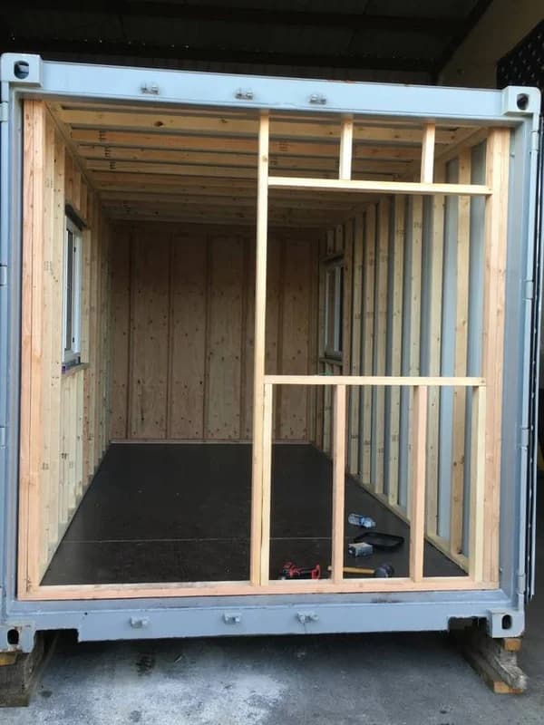 Custom modifications and transportation for containers or container 18