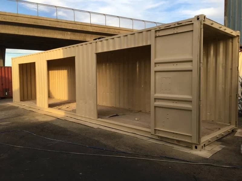 Custom modifications and transportation for containers or container 22