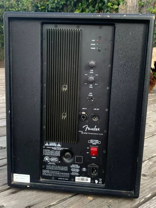 Subwoofer - Fender PS-512 12” Powered Sub 3