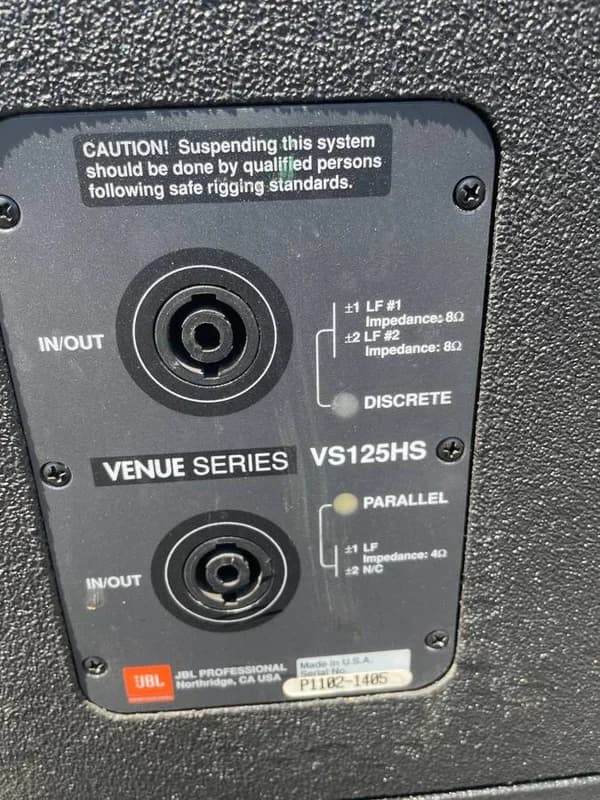 Professional JBL subwoofer (pro sound) dual 2226h