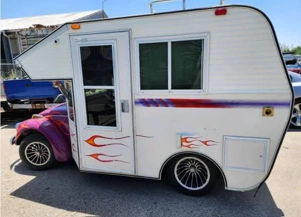 ESTATE SALE! "RARE" 1973 VW BEETLE SUPER BUGGER RV/CAMPER MINIHOME 3