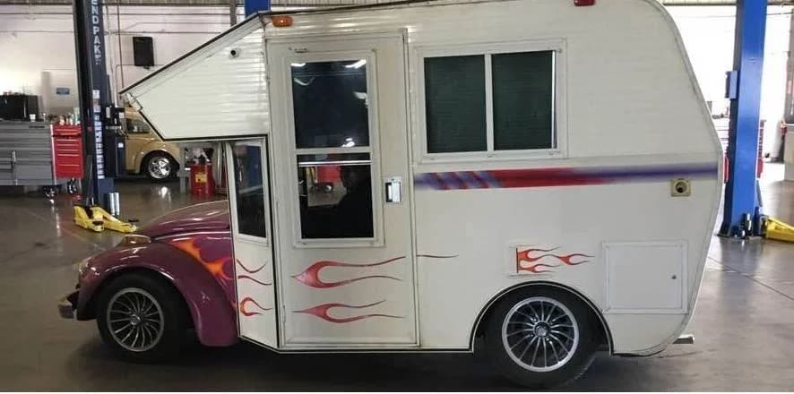 ESTATE SALE! "RARE" 1973 VW BEETLE SUPER BUGGER RV/CAMPER MINIHOME