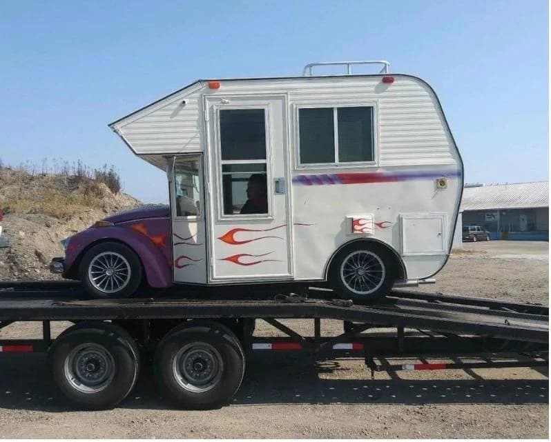 ESTATE SALE! "RARE" 1973 VW BEETLE SUPER BUGGER RV/CAMPER MINIHOME 8