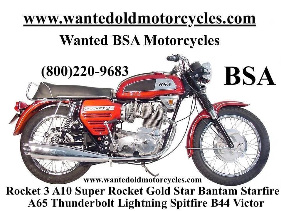 Wanted Old Motorcycles π1(800) 220-9683 www.wantedoldmotorcycles.com 12