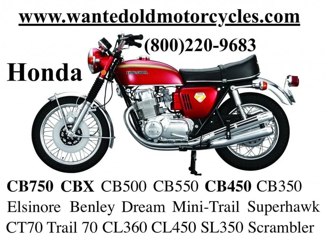 Wanted Old Motorcycles π1(800) 220-9683 www.wantedoldmotorcycles.com 13