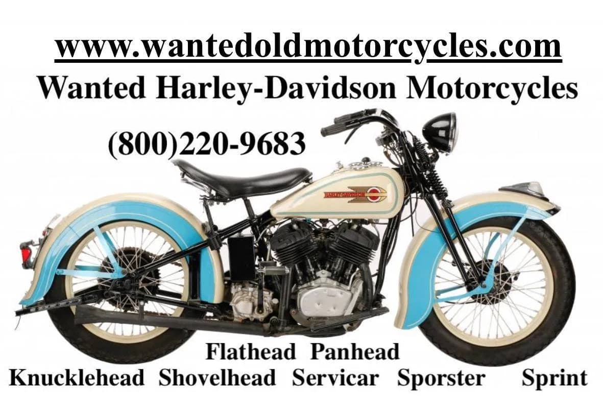 Wanted Old Motorcycles π1(800) 220-9683 www.wantedoldmotorcycles.com 16