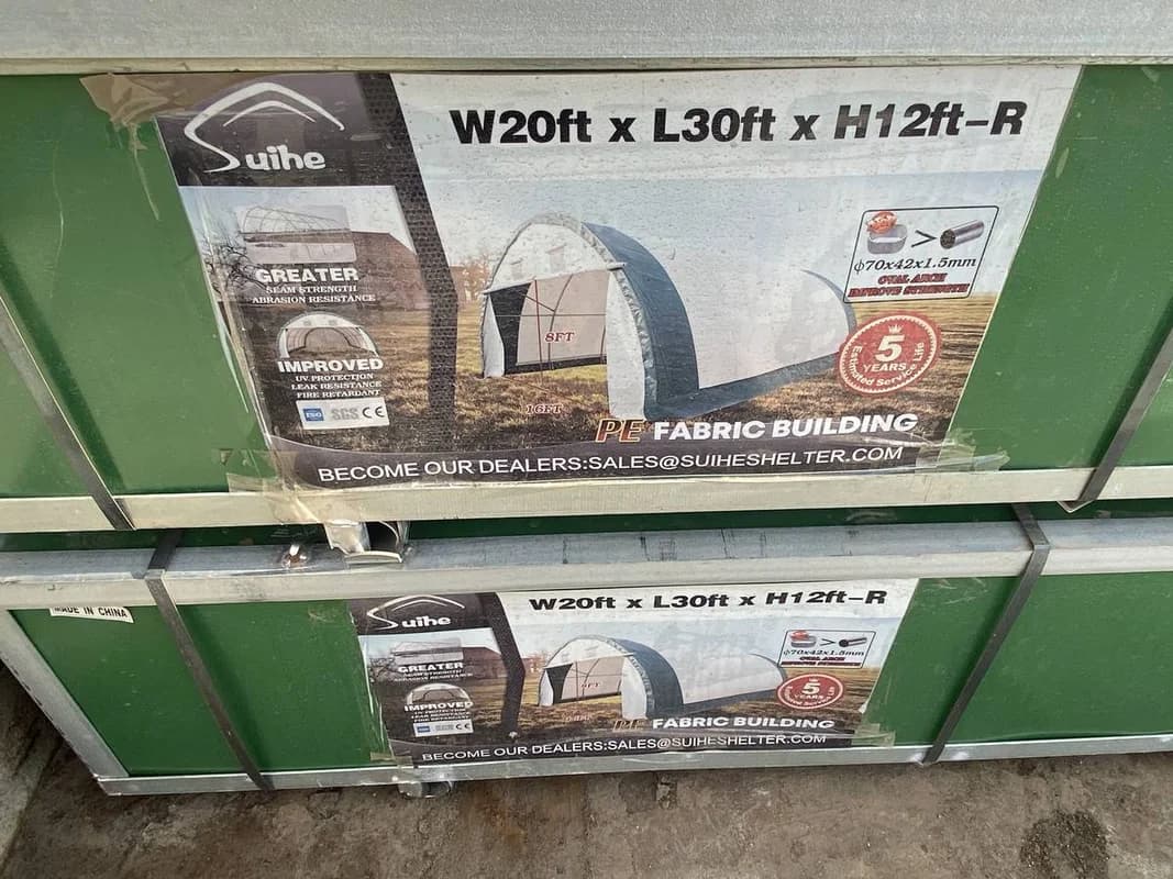 SHIPPING CONTAINER SHELTER KIT CONEX BOX CARPORT GARAGE BUILDING 20 40 4