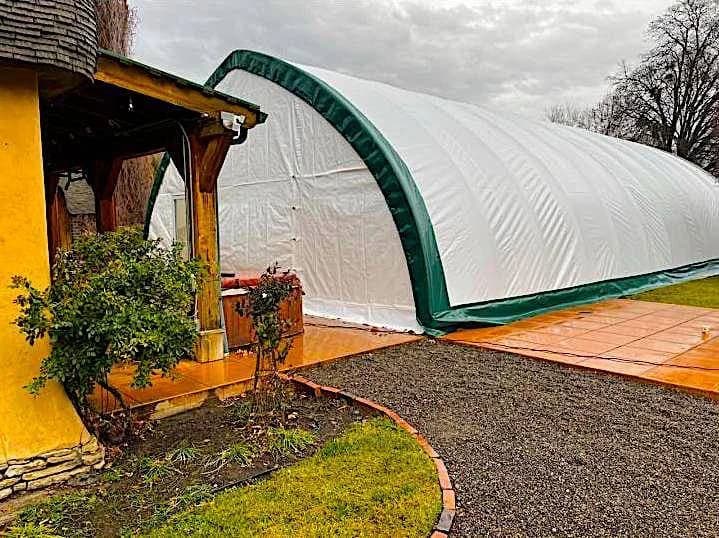 CANVAS SHELTER 20X30X12 GARAGE SHIPPING CONTAINER KIT 20 40