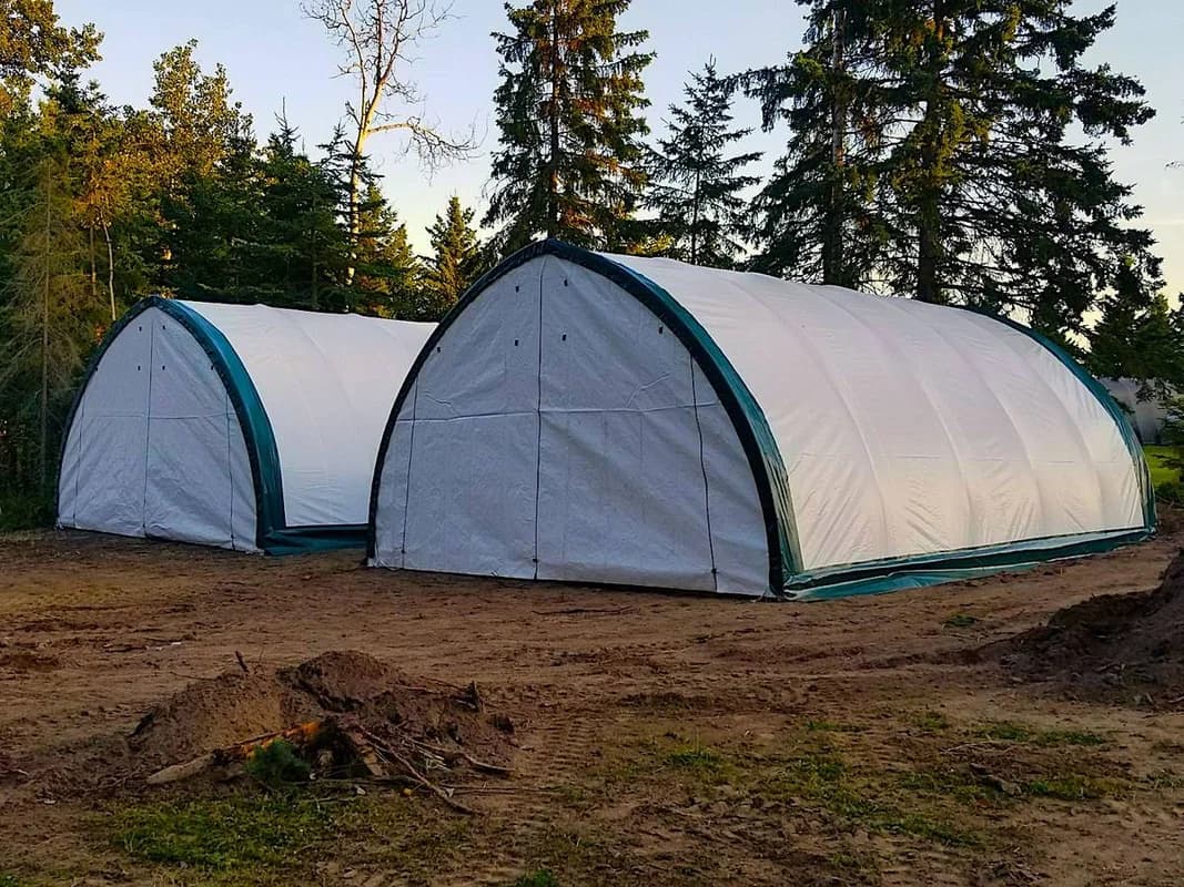 CANVAS SHELTER 20X30X12 GARAGE SHIPPING CONTAINER KIT 20 40 2