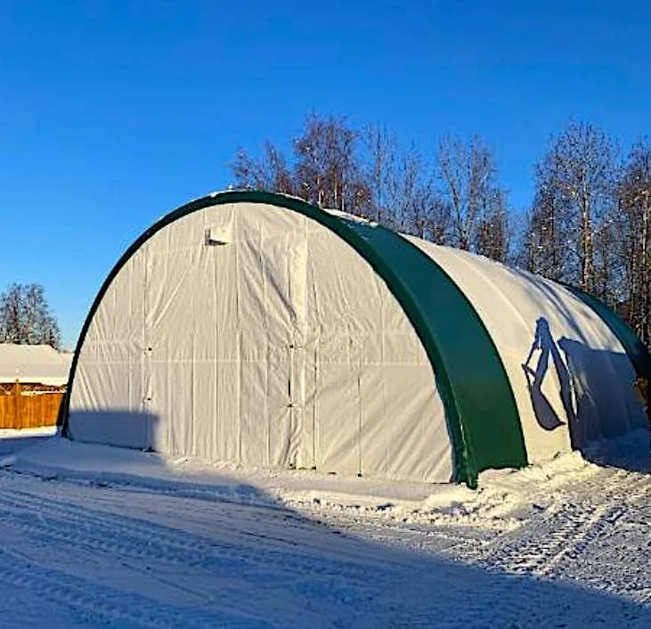 CANVAS SHELTER 20X30X12 GARAGE SHIPPING CONTAINER KIT 20 40 4