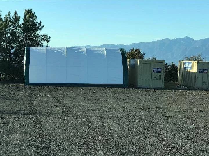 CANVAS SHELTER 20X30X12 GARAGE SHIPPING CONTAINER KIT 20 40 8