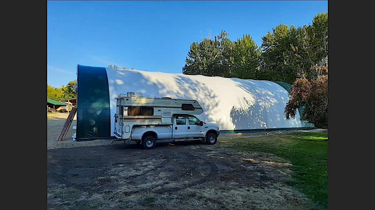 CANVAS SHELTER 20X30X12 GARAGE SHIPPING CONTAINER KIT 20 40 9