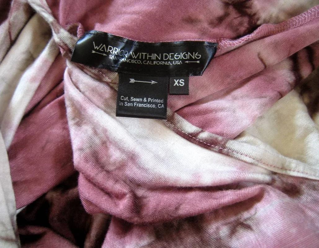 Warrior Within convertible tie-dye dress XS Burning Man, festival 4