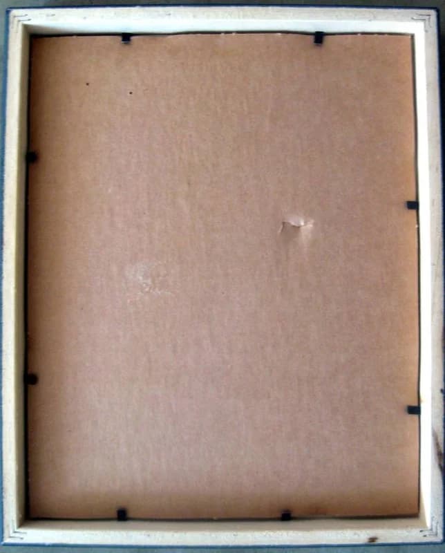 Small Burning Man Color Photograph from 2002 Framed 6