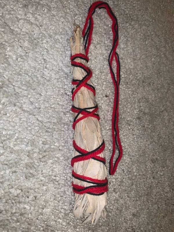 Large, Organic, White Sage Smudge Stick 2