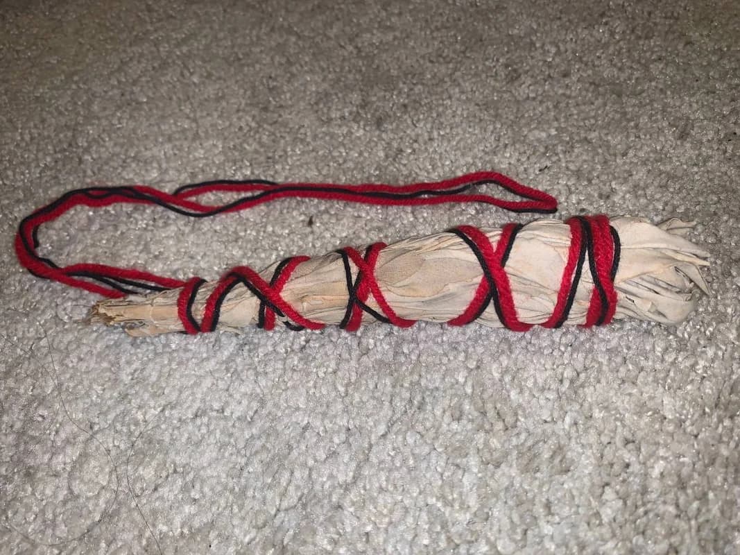 Large, Organic, White Sage Smudge Stick