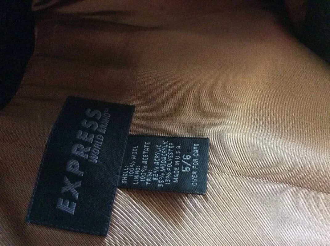 COAT, black WOOL,NEW, long, with faux fur hood 3