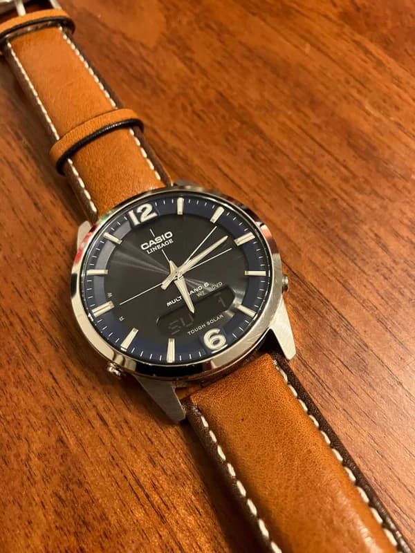 Casio Lineage Watch (JDM, sapphire, solar, auto sync, extra strap)