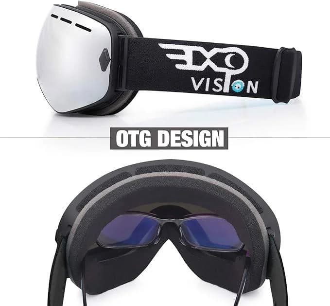 NEW Snowboard Ski Goggles Men Women Youth, Anti Fog OTG Winter Snow 2