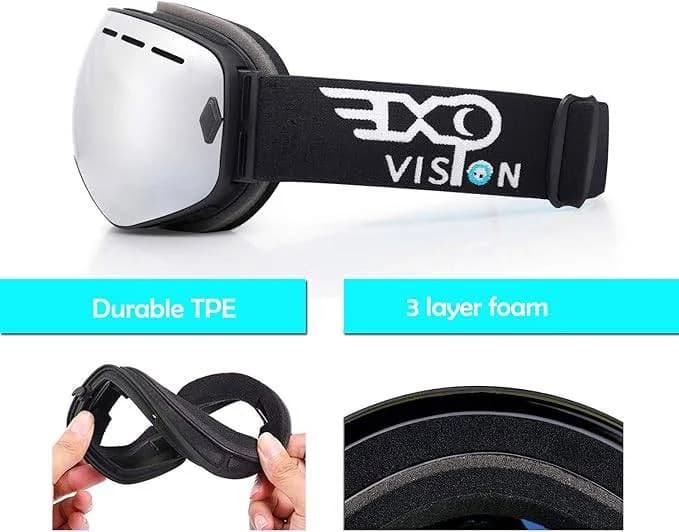 NEW Snowboard Ski Goggles Men Women Youth, Anti Fog OTG Winter Snow 6