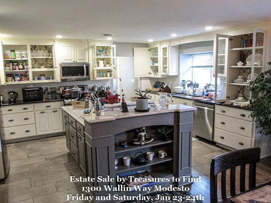 Estate Sale in Modesto by Treasures to Find 3
