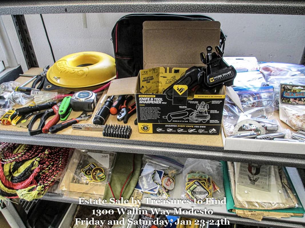 Estate Sale in Modesto by Treasures to Find 4