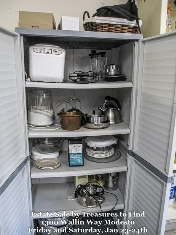 Estate Sale in Modesto by Treasures to Find 8