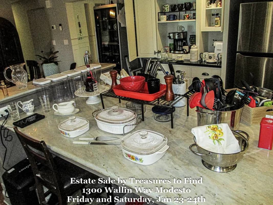Estate Sale in Modesto by Treasures to Find 21