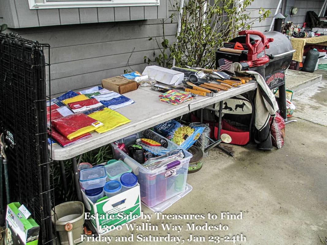 Estate Sale in Modesto by Treasures to Find 19