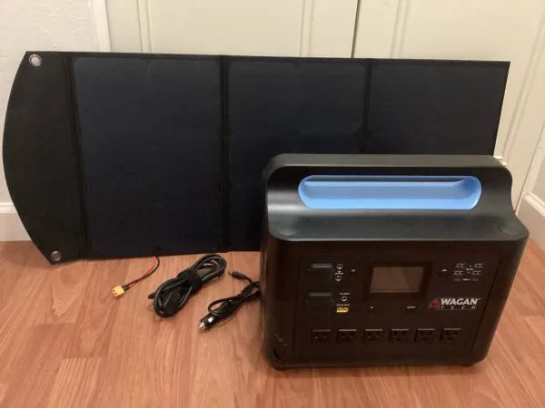 Power Station With Solar Panel 60W 2