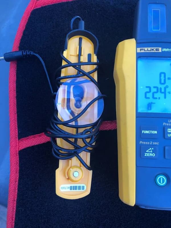 Fluke solar irradiance meter like new 3