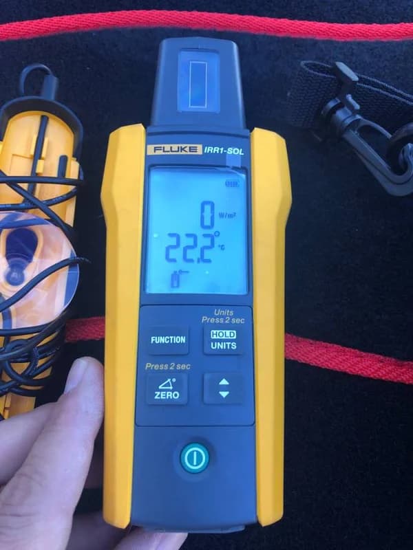 Fluke solar irradiance meter like new 4