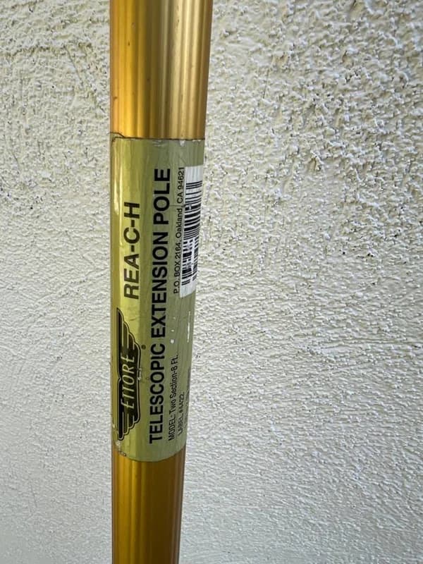 Window Washing Extension Poles (4) & Brushes 7