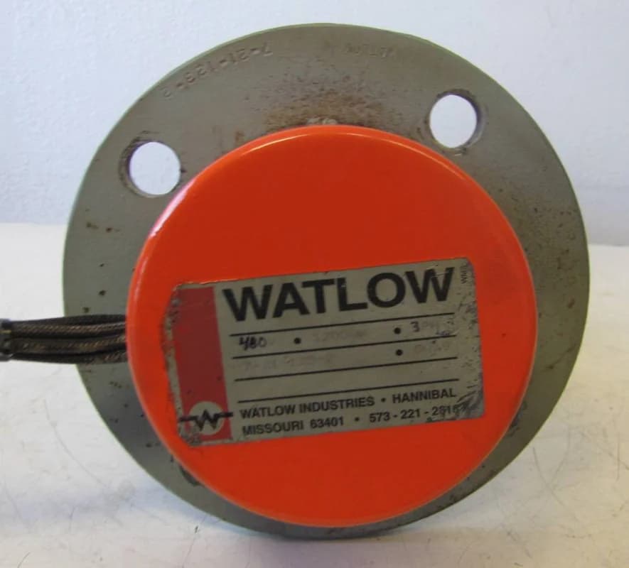 Watlow Heater 24" Heating Element Tank Heater 12,000 Watts 480V 3 Phas 2